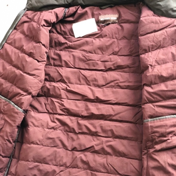 MICHAEL Michael Kors Mens Black Hooded Puff Jacket - Picture 6 of 12